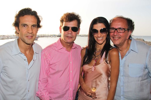 Eugenio Leite, Gui Peucher, Patricia Gaioto e David Bastos