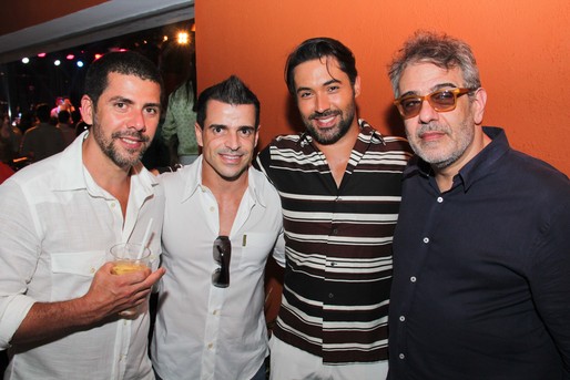 João Coelho, Sergio Mourão, Rodrigo Paiva e Sergio Lobaran