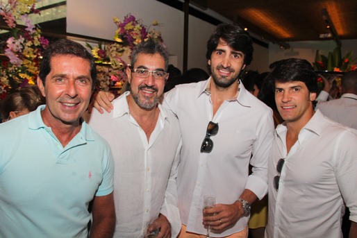 Marcos Lima, Luiz Claudio, Paulo e Andre Fonseca