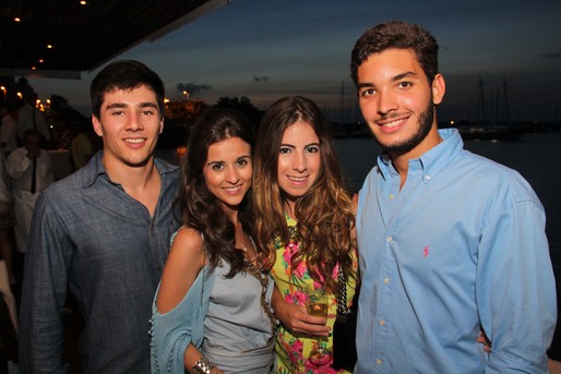 Rodrigo Bastos, Juliana Strand, Fernanda Deltler e Pedro Lacerda