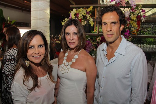 Silviane Neno, Cecilia Neves e Eugenio Leite