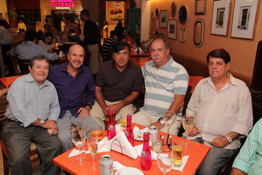 Maraivan Rocha, Newton Guimarães, Jesus Garcia, Roberto Doval e Marcelo Benevides