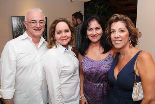 Cau Guimarães, Eliane Kruschewsky, Cynthia Borja e Cacilia Cavargere