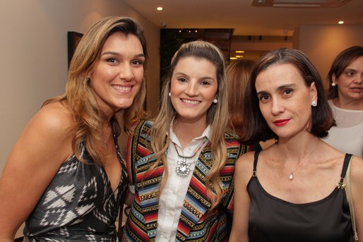 Mariana de Castro, Lorena Moinhos e Aline Hiltner