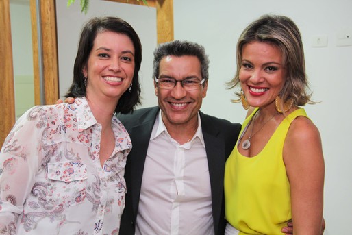 Alessandra Hattori, Fidelis Moraes e Rebeca Ernesto