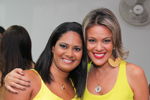 Janine Santos e Rebeca Ernesto