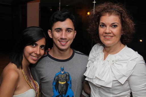 Lorena Gonzales, Tamyr Mota e Jacqueline Consta Lino