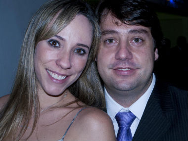 Claudia Uzeda e Luiz Antonio Galvão