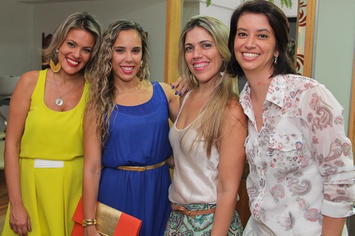 Rebeca Ernesto, Cau Castro, Melissa Weber e Alessandra Hattori