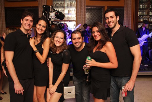 Leonardo Abubarkir, Josy Serra, Adriana Matos, Gabriel Lemos, Laila Hage e  Diego Thieme