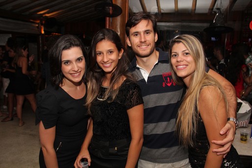 Mariana Gordilho, Lavinia Rodrigues, Daniel Almeida e Bianca Pelegrino