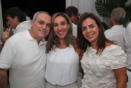 Americo Ccarvalho, Lila Moraes e Adelina Carvalho