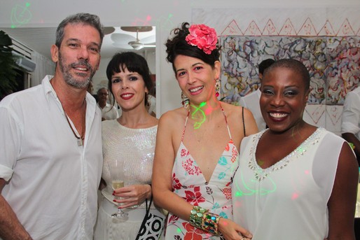 Eduardo Barreto, Helena Magon, Ana Bittencourt e Sheila Conceição