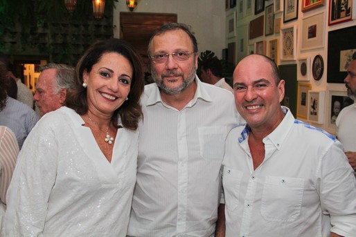 Sheila Spector, Roberto Azoubel e Nino Nogueira