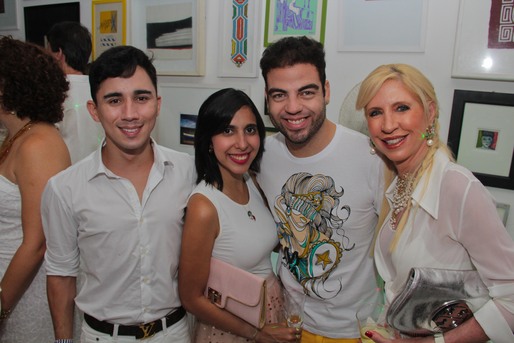 Tamyr Mota, Lorena Gonzales, Thiago Peralva e Lia Ferreira