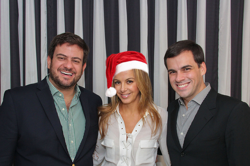 Bruno Astuto, Larissa Bicalho e Sandro Barros