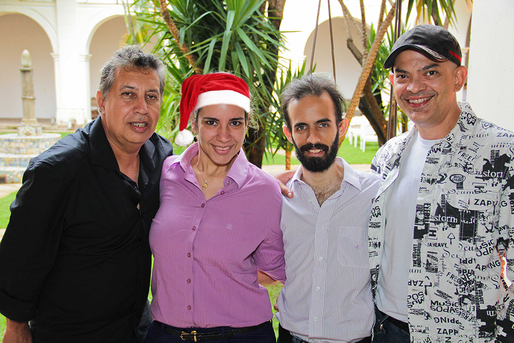 Jamil Moreira, Carol Cotia, Estefano Diaz e Roberto Pires