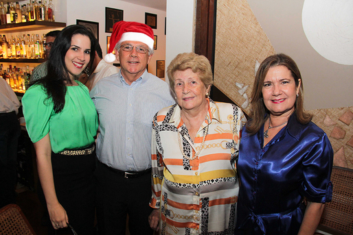 Sassa, Ivan, Luiza e Tania Mara da Silveira