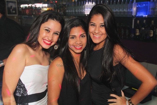 Samantha Santos, Sara Patricis e Sheila Senta