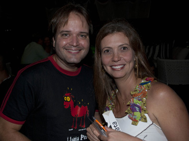 Carlos Carvalho e Jackeline Leto