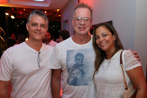 Giovani Tambone, Luiz Fernando Guimarães e Bianca Coelho