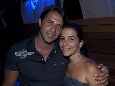 Juliana Alves e Denis Borges.