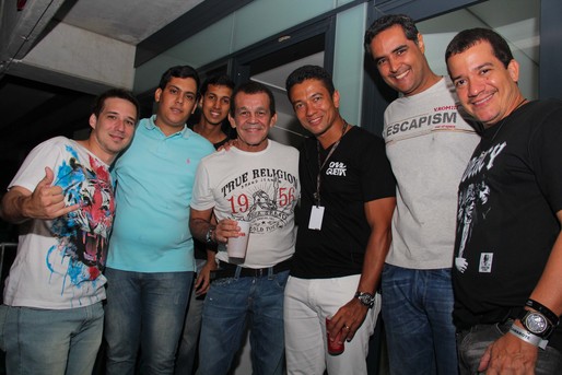 Vitor Tavares, Beto Junior, Fabricio Meireles, Paulo Tavares, Saulo Passos e Andre Lelis