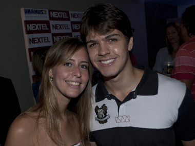 Ricardo Silveira e Larissa de Mariz.