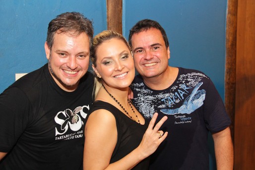 Mano Goes, Eve Mendes e Ricardo Chaves