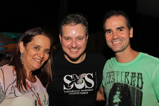 Rita Moraes, Mano Goes e Jaime Alzate