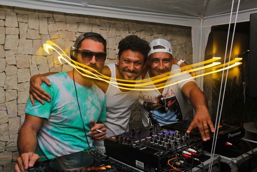 Ariel Freitas, Adriano Medeiros e Dj Celso