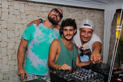 Ariel Freitas, Daniel Thaens e Dj Celso