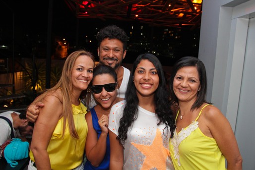 Cristiane Leite, Adriano e Alecia Medeiros, Janayna Victoria e Janicy Araujo