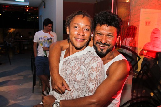 Lyu Alisson e Adriano Medeiros