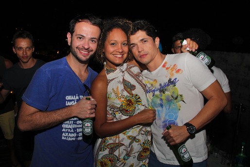 Paulo Campos, Carol Souza e Leo Lacerda