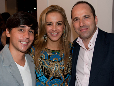 Bernardo Spoggia, Larissa Bicalho e Eduardo Arabicano