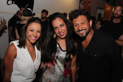 Alecia Medeiros, Monise Romero e Adriano Medeiros