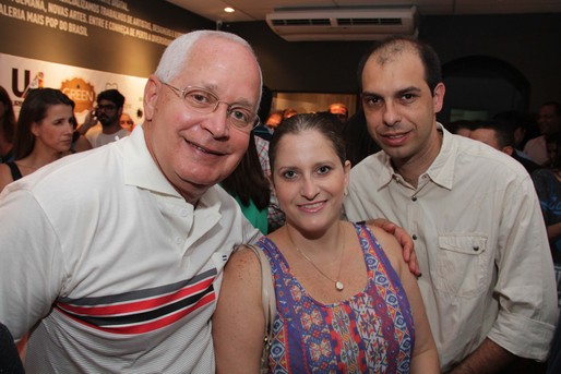 Celso Ricardo, Dani Coni e Cristiano Moraes