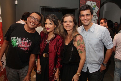 Marrom, Paula Magalhães, Amelia Doria e Eduardo Berenguer