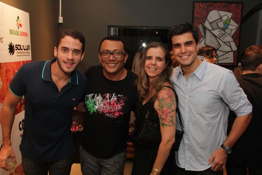 Nilton Filho, Marrom, Amelia Doria e Eduardo Berenguer