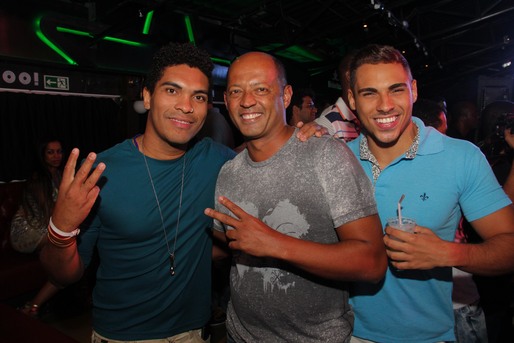 Denny, Najib e Diego Cunha