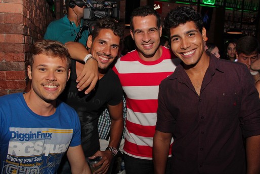 Murilo Baqueiro, Marcos Vinicius, Otavio Mascarenhas e Lucas Coelho