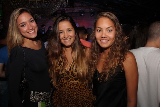 Paola Marques, Gabriela Gomes e Giulia Carneiro