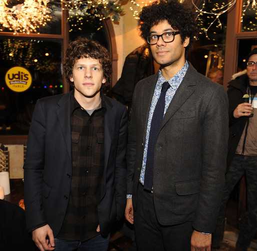 Jessie Eisenberg e Richard Ayoade