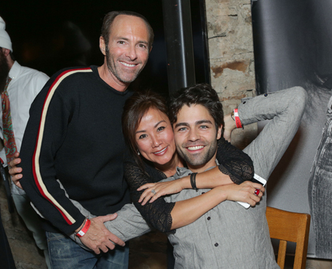 Peter Glatzer, Mimi Kim e Adrien Grenier