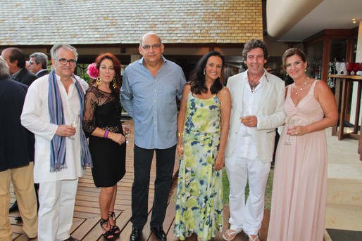 Isaac e Paloma Ambel, Paulo e Sandra Vilas Boas, Luiz Carvalho e Roberta