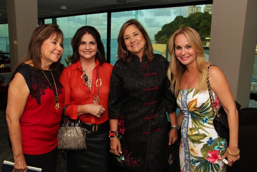 Juca Lisboa, Thina Cunha, Michelle Marie Magalhães e Cristina Martins