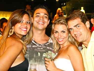 Rafaela Cruz, Bruno Sampaio, Lorena Cabral e Ricardo Bispo