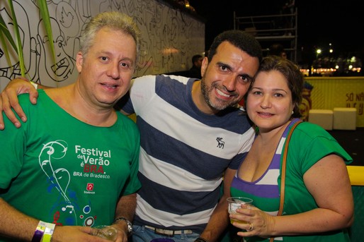 Beto Waxman, Narden Braga e Fernanda Waxman