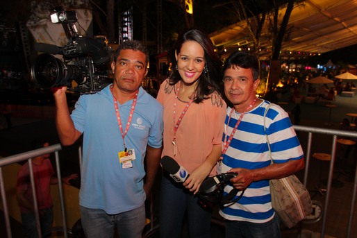 Cesar Silvio, Renata Menezes e Lindovaldo Nogueira